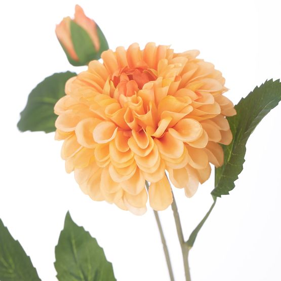 Kunstblume PFINGSTROSE orange Farbe moderner Stil ameliahome