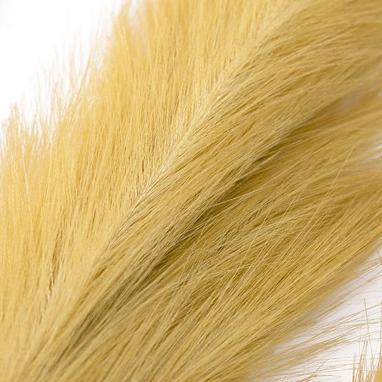 Künstliche Blume PAMPLY Farbe Senfgelb ameliahome