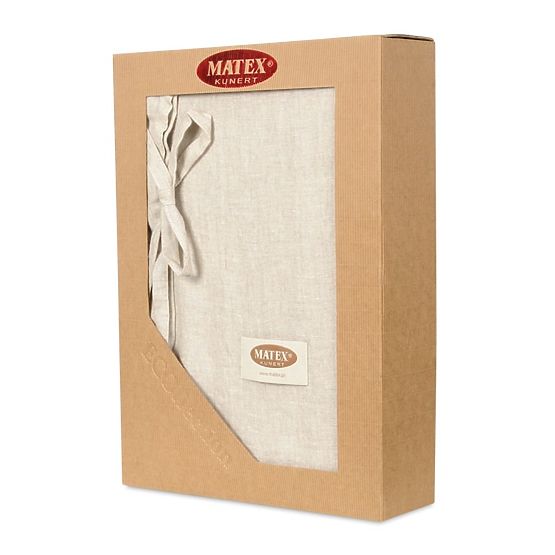 Leinenbettwäsche 160x200 + 2x 70x80 natur