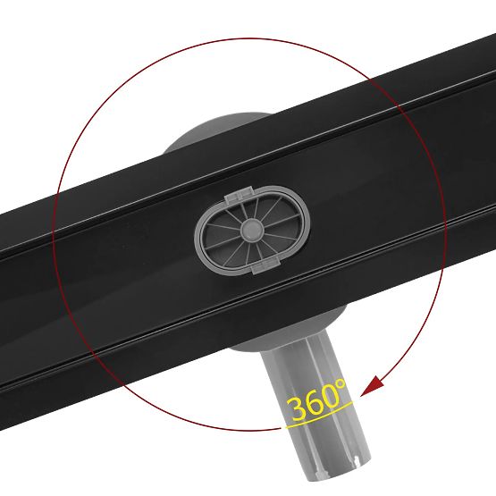 Linearer Abfluss REA Neox für Schwarz 50