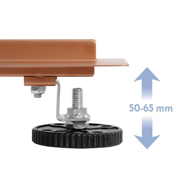 Linearer Abfluss REA NEOX SLIM PRO gebürstetes Kupfer 90