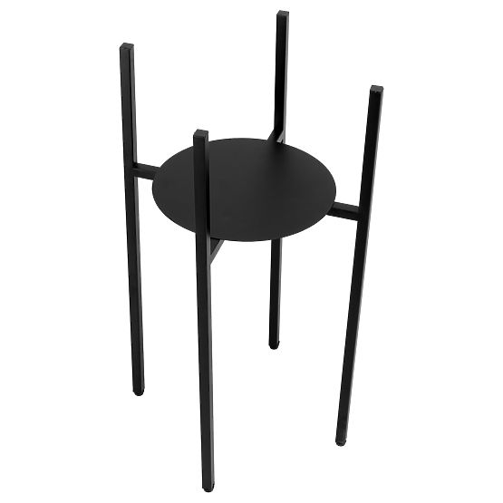 Loft-Pflanzenständer Torre 60 cm schwarz