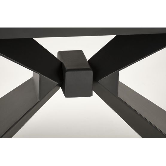 LUCIANO ausziehbarer Tisch, Platte: blauer Marmor (2p=1Stk)