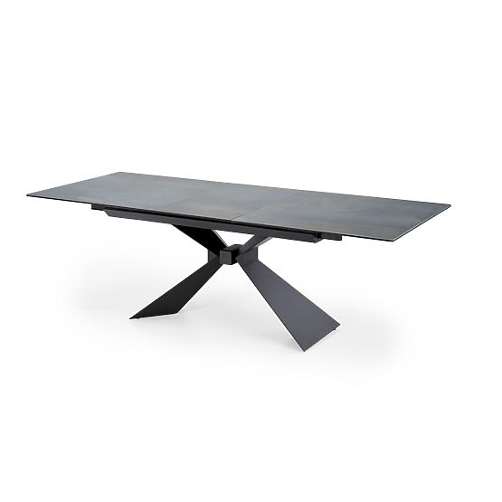 LUCIANO ausziehbarer Tisch, Platte: blauer Marmor (2p=1Stk)