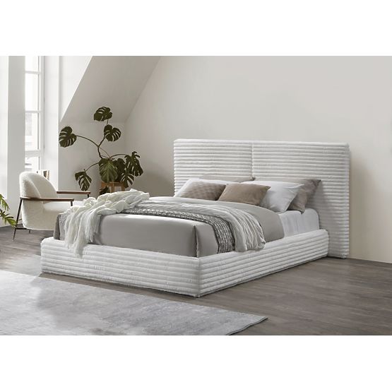 MADERA 160 Bett cremefarben (2p=1 Stück)