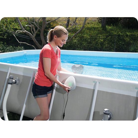 Magnetische Poollampe verschiedene Farben LED INTEX 28698