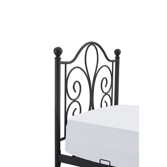 Metallbett PANAMA 200x90 - schwarz
