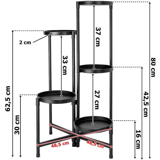 Metallblumentopf NUNO
