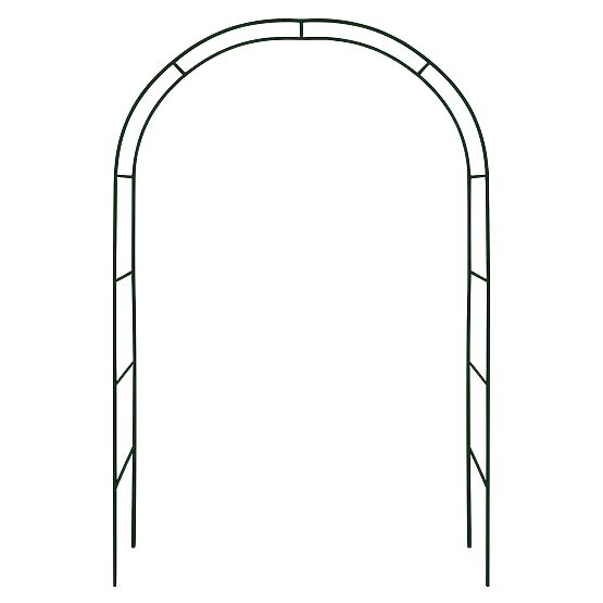 Metallpergola Bogen schwarz 240 cm