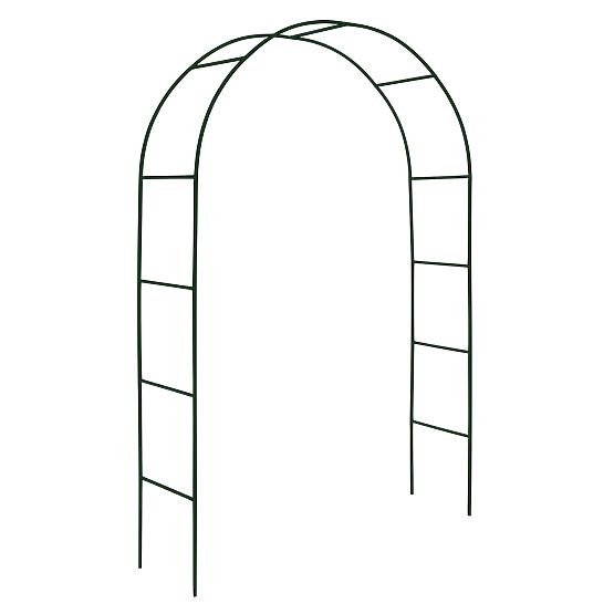 Metallpergola Bogen schwarz 240 cm
