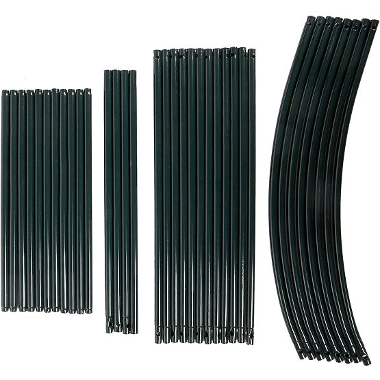 Metallpergola Bogen schwarz 240 cm