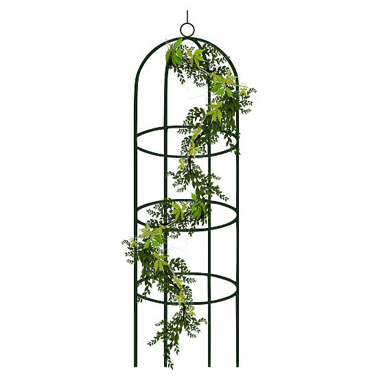 Metallpergola Pfosten dunkelgrün 190 cm
