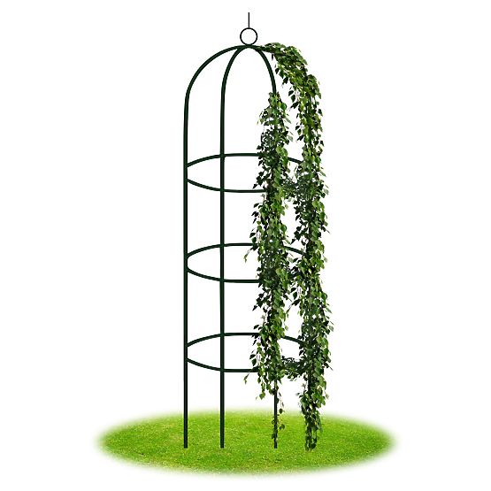Metallpergola Pfosten dunkelgrün 190 cm