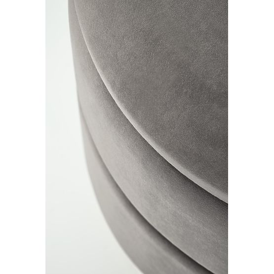 MINTY Pouf Grau / Gold (1p=1Stk)