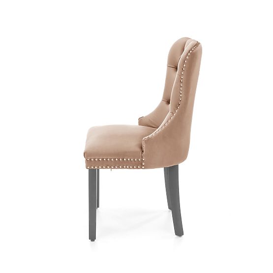 MIYA Stuhl schwarz / Bezug: beige (1p=2Stk)