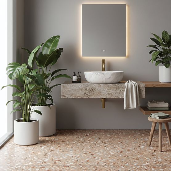 Möbelwaschbecken REA Amelia ASH MATT