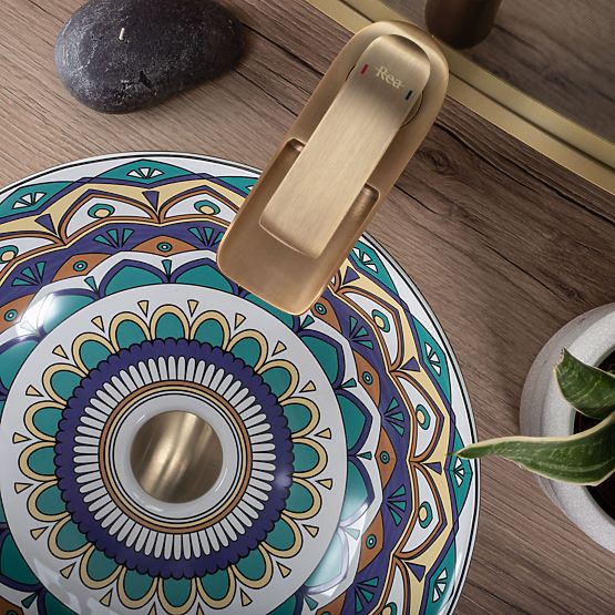 Möbelwaschbecken Rea Aztec