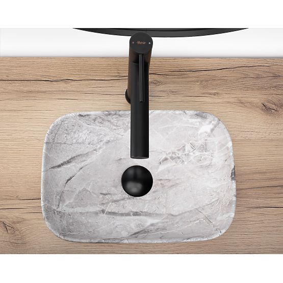 Möbelwaschbecken Rea Belinda mini stone matt