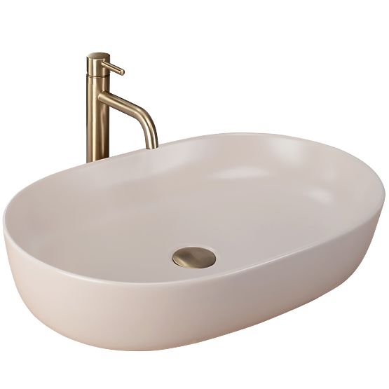 Möbelwaschbecken Rea CLEO 61 BEIGE MATT