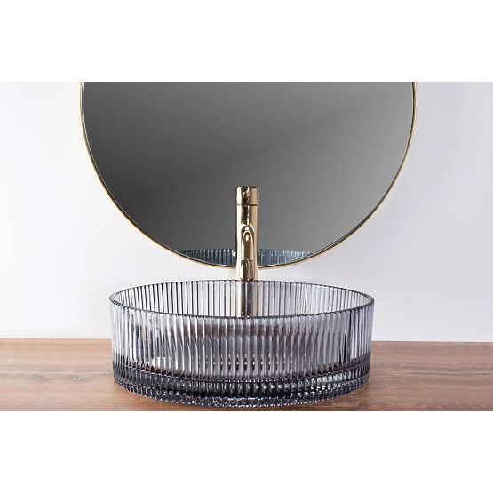 Möbelwaschbecken Rea Ingrid Grau