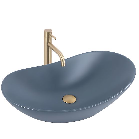 Möbelwaschbecken Rea Royal Blueberry Matt