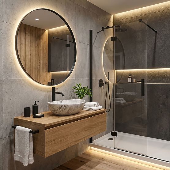 Möbelwaschbecken Rea Sofia Stone