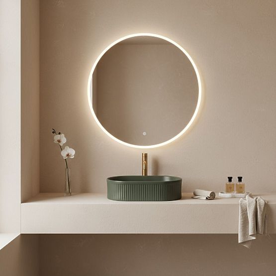 Möbelwaschbecken Rea Vanda Olive Matt