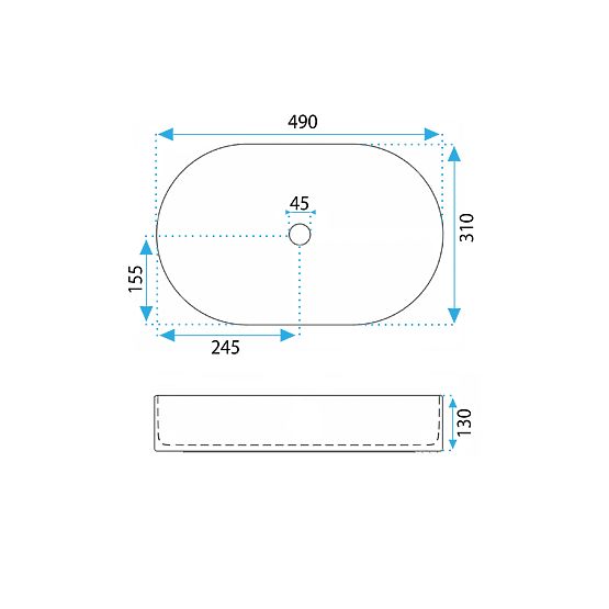 Möbelwaschbecken Rea Vanda
