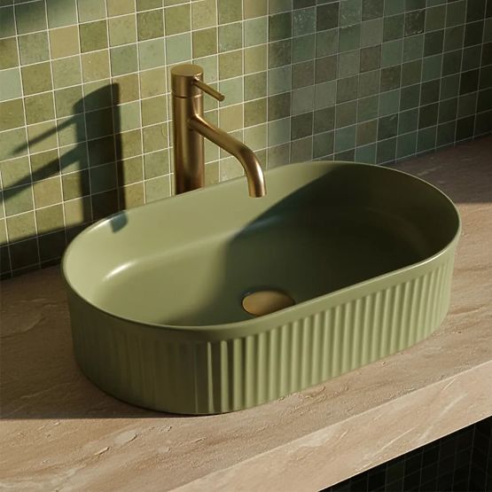 Möbelwaschbecken Rea Vanda Pistachio Matt
