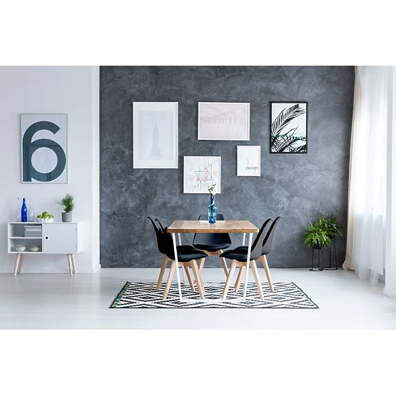 Moderne Stuhl Nantes DSW schwarz