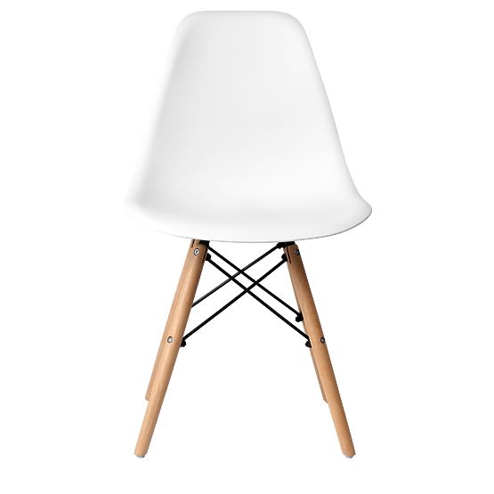 Moderne Stuhl Paris DSW weiß