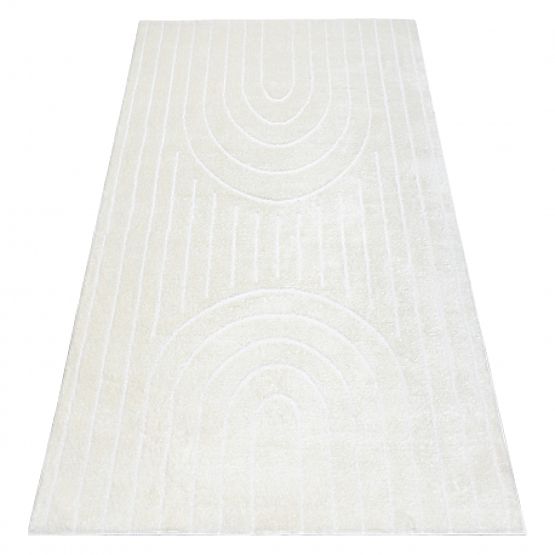 Moderner Teppich MODE 8494 geometrisches Creme