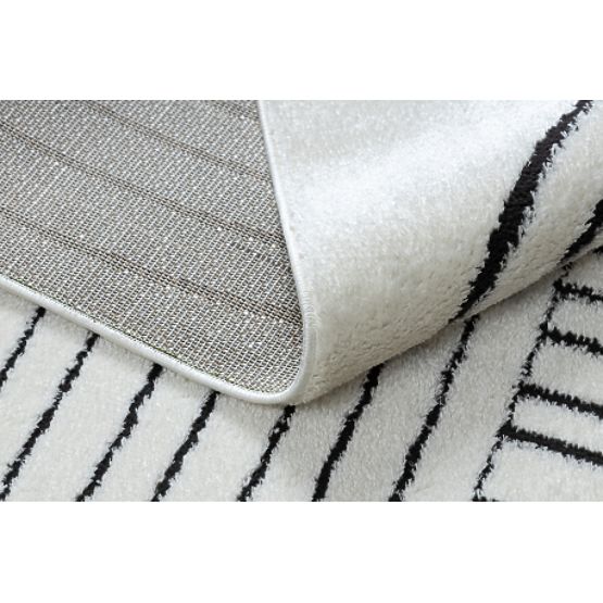 Moderner Teppich MODE 8587 geometrisch creme/schwarz