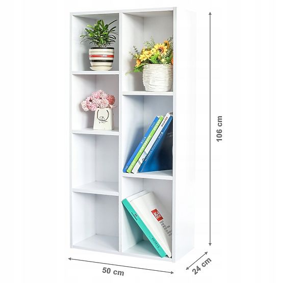 Weiße Bücherregal ModernHome