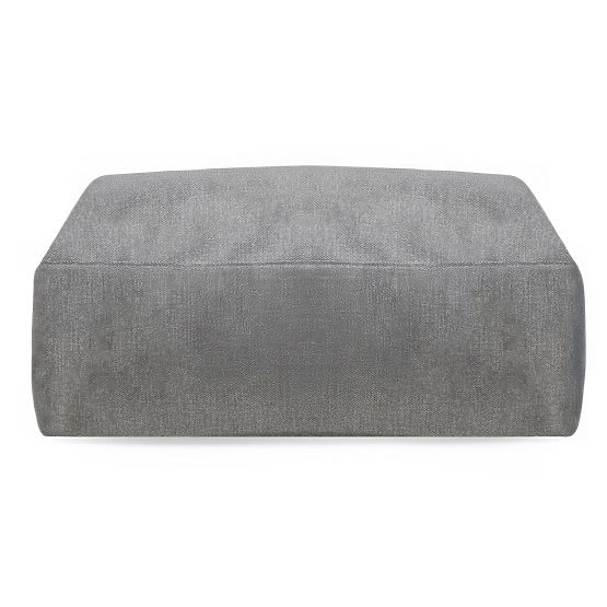 Modulare Garten-Ecksofa Vacuum II mit Bezug, grau
