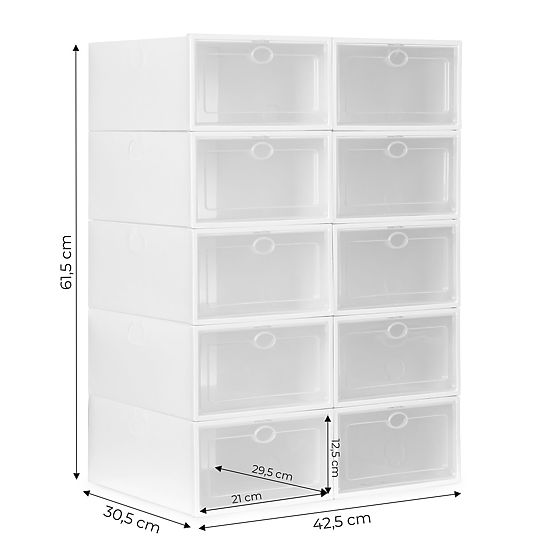 Modularer Schuhschrank Organizer - Kunststoff