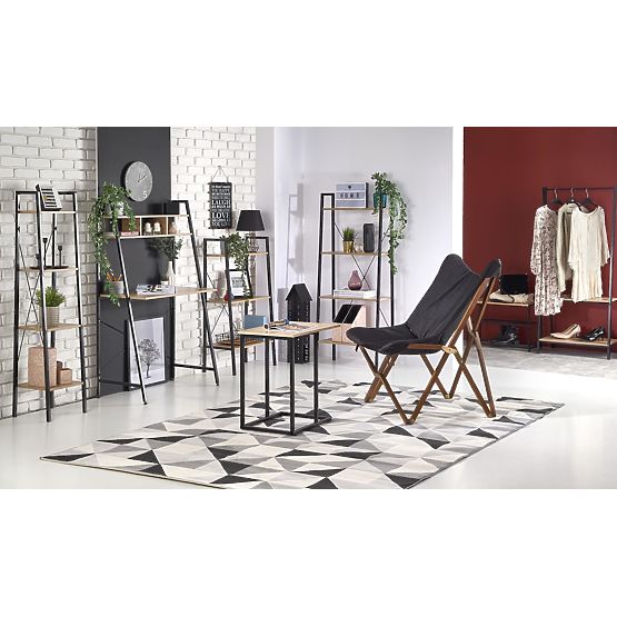 NARVIK REG1 schwarz / Sonoma Eiche