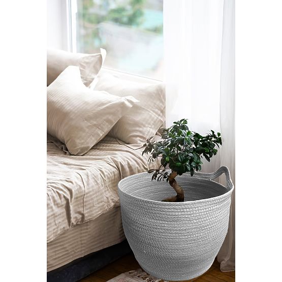 Natürliche BOHO-Körbe - Set mit 3 Stück