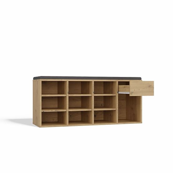 Offener Schuhschrank TALLIN EICHE ARTISAN für den Flur