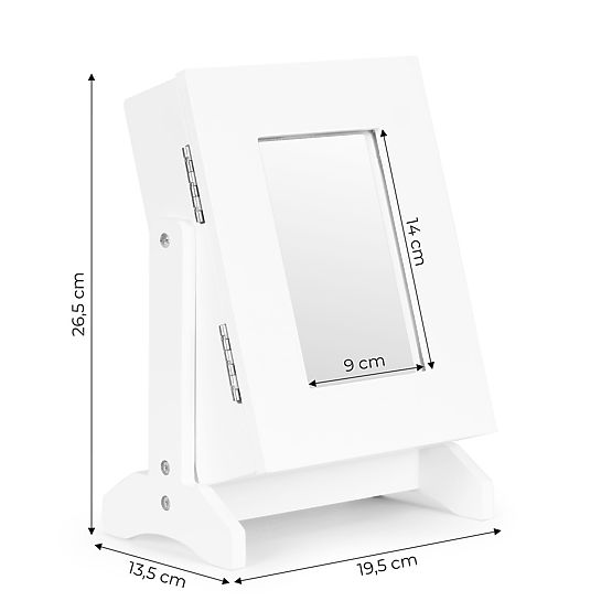 Organizer Schmuckkästchen mit Spiegel ModernHome