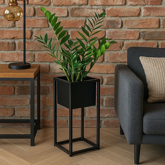 Pflanzenständer Concove Loft 40 cm schwarz
