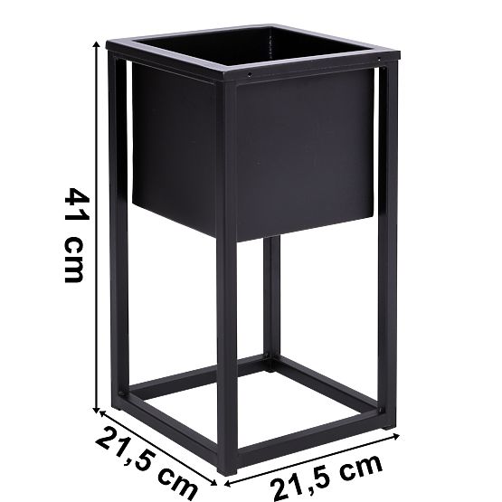 Pflanzenständer Concove Loft 40 cm schwarz