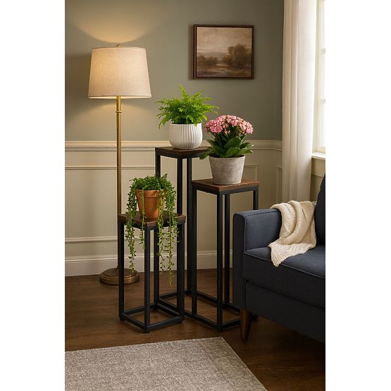 Pflanzenständer mit 3 Regalen Loft ModernHome