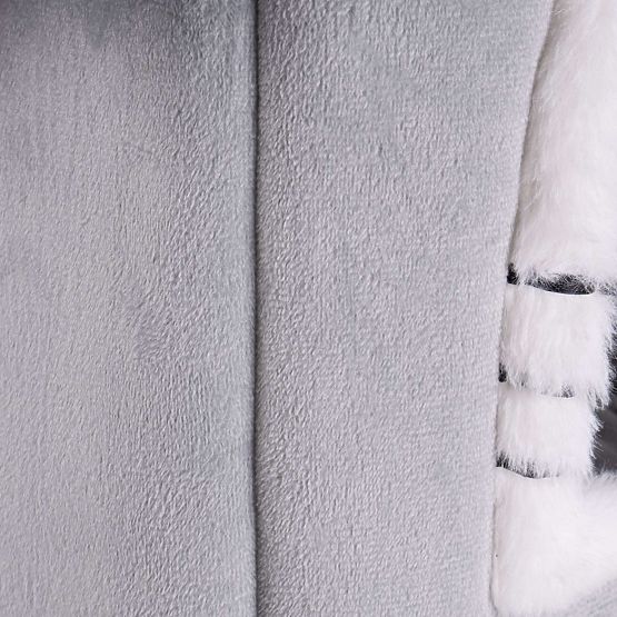 Plüschhaus für Katzen JASPER grau