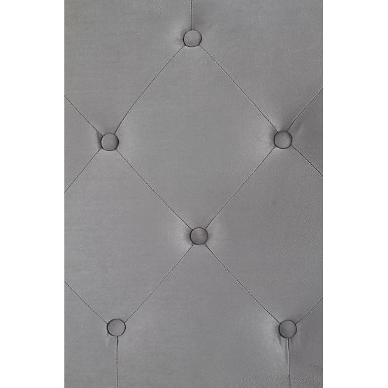 Polsterbett 160x200 SABRINA – dunkelgrau