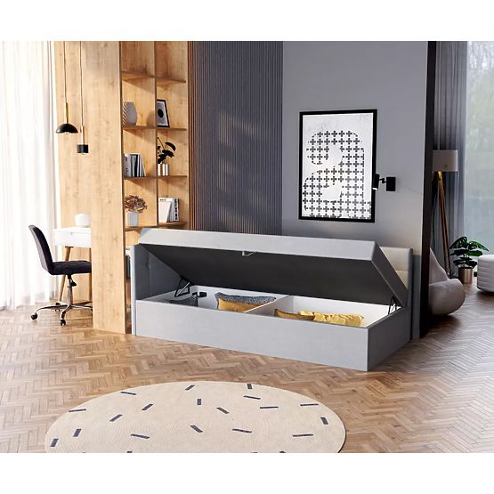 Gepolstertes Bett BILLY - 200 x 90 cm