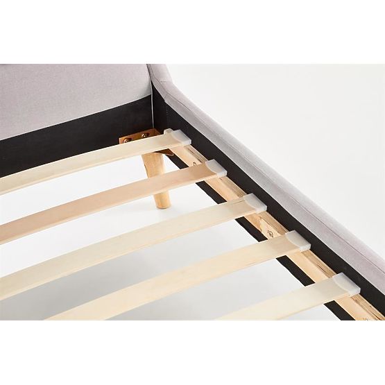 Polsterbett ELANDA 160X200 cm - hellgrau