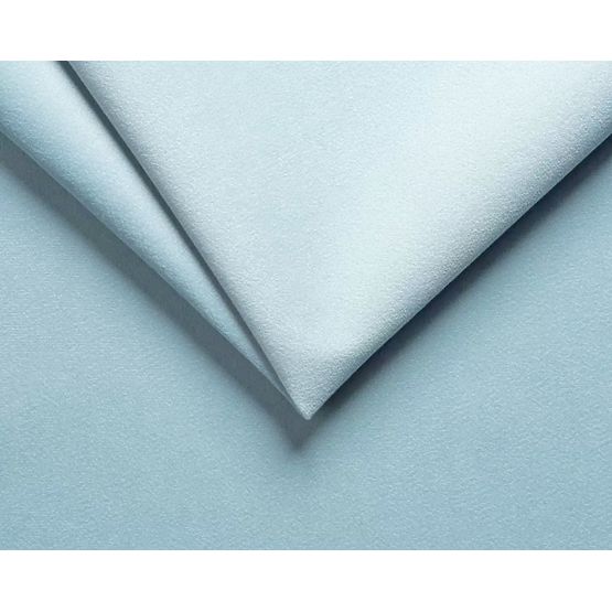 Sechseckige Polsterplatte – Babyblau