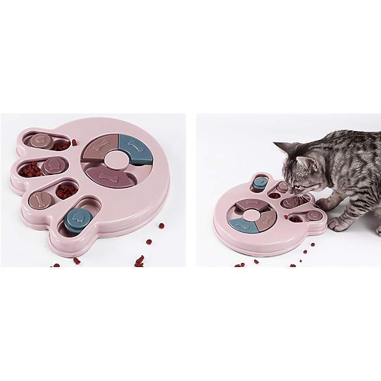 Puzzle-Spielzeug für Hunde und Katzen Brady rosa