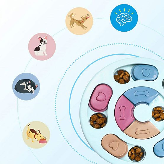 Puzzle-Spielzeug für Hunde und Katzen Pluto Meer